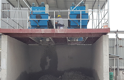 基建離不開砂石 金凱地洗石制砂設(shè)備污泥壓濾機(jī)